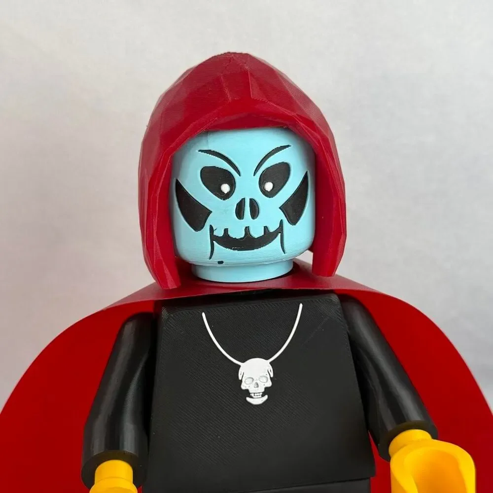 Sammy Terry Big Brick Giant Mini Figure, legendary Indiana TV horror host, India